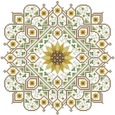 (image for) Sunflower Mandala